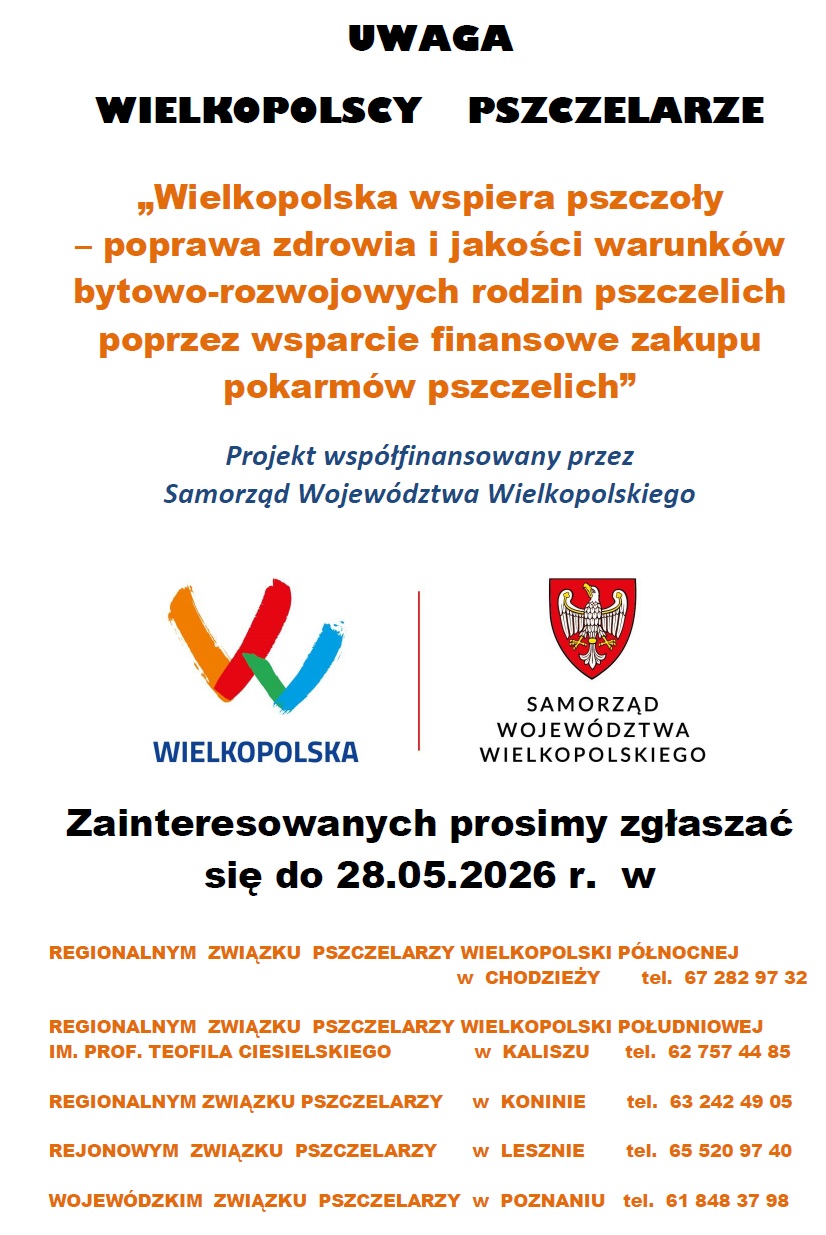 Komunikat dla Pszczelarzy