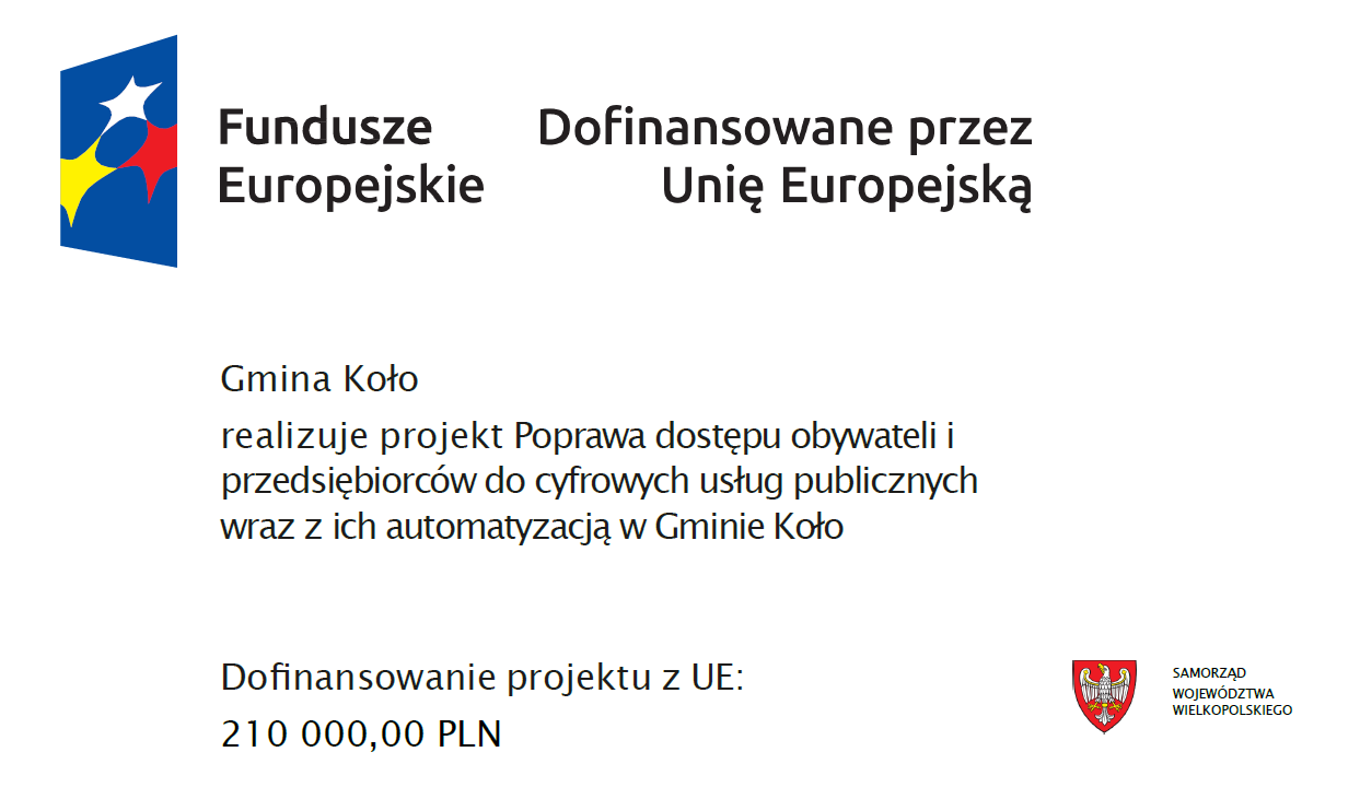 Dofinansowanie dla Gminy Koło