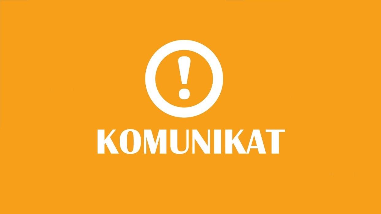 Komunikat dla mieszkańców